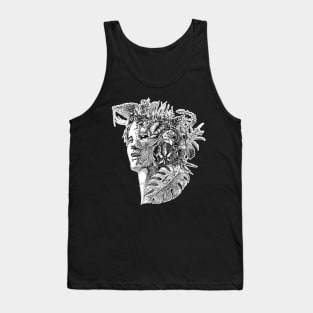 Plant Monster Girl - Dryad Close Up Tank Top